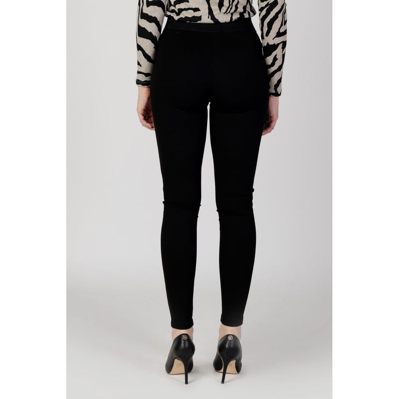 Black Viscose Jeans & Pant Only