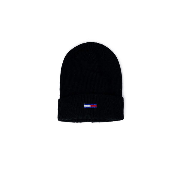 Black Organic Cotton Hat Tommy Hilfiger Jeans