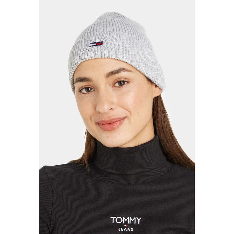 Gray Organic Cotton Hat Tommy Hilfiger Jeans