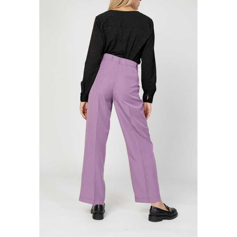 Purple Lyocell Jeans & Pant Street One