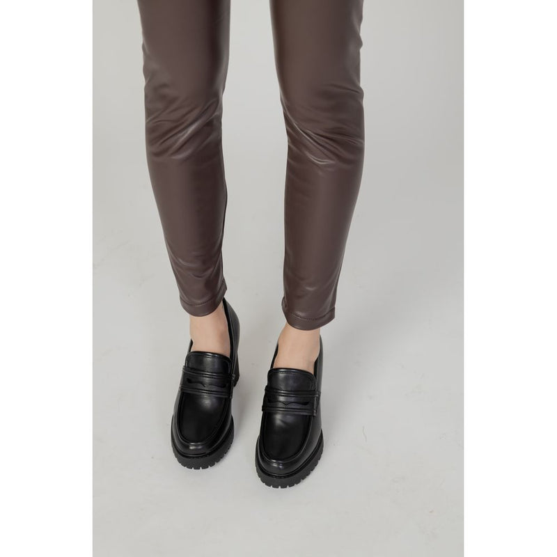 Brown Polyester Jeans & Pant Street One