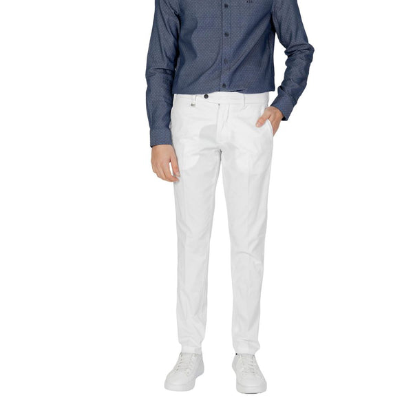 Cream Cotton Jeans & Pant Antony Morato