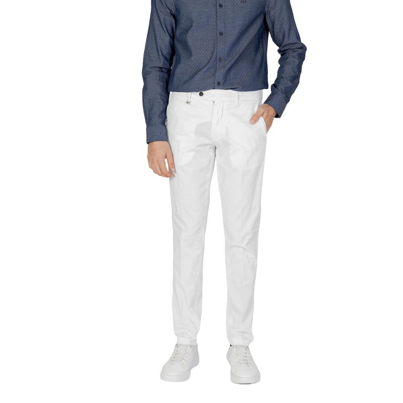 Cream Cotton Jeans & Pant Antony Morato