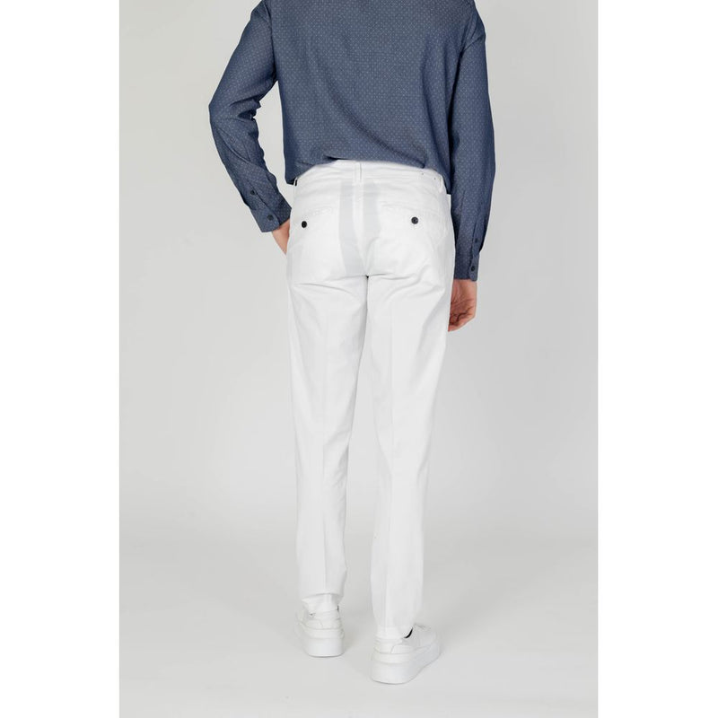 Cream Cotton Jeans & Pant Antony Morato