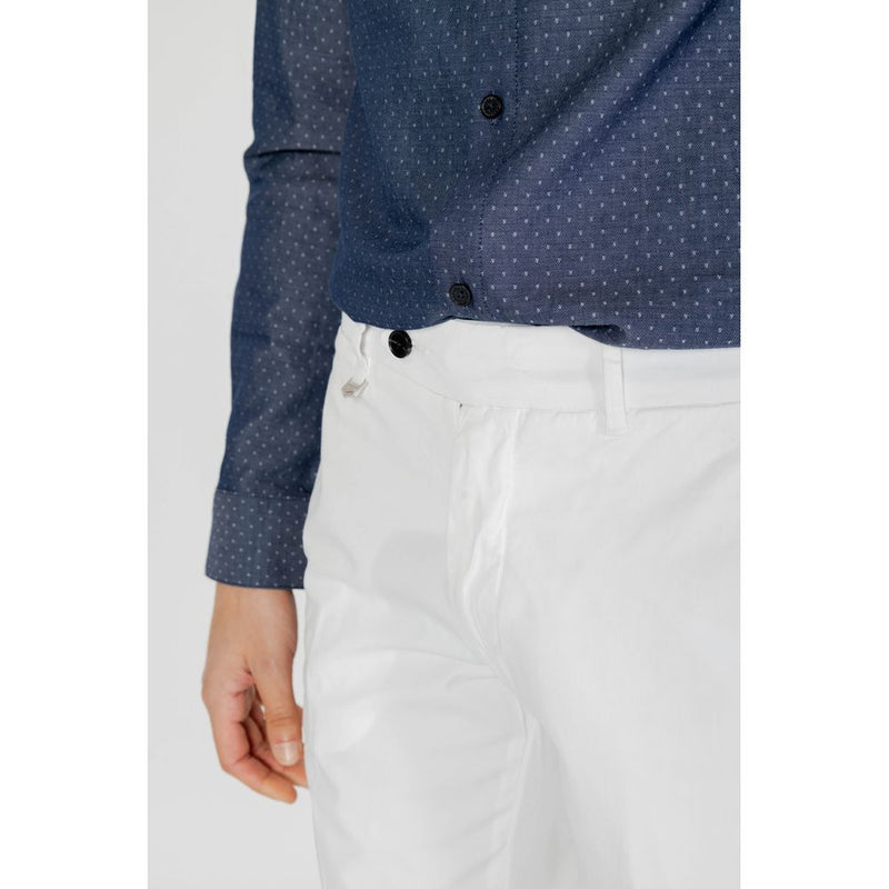 Cream Cotton Jeans & Pant Antony Morato