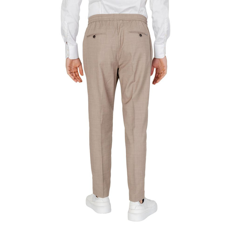 Beige Polyester Pant Antony Morato