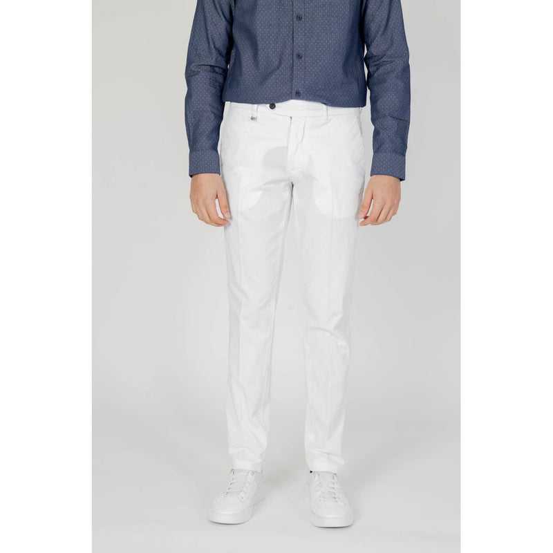 Cream Cotton Jeans & Pant Antony Morato