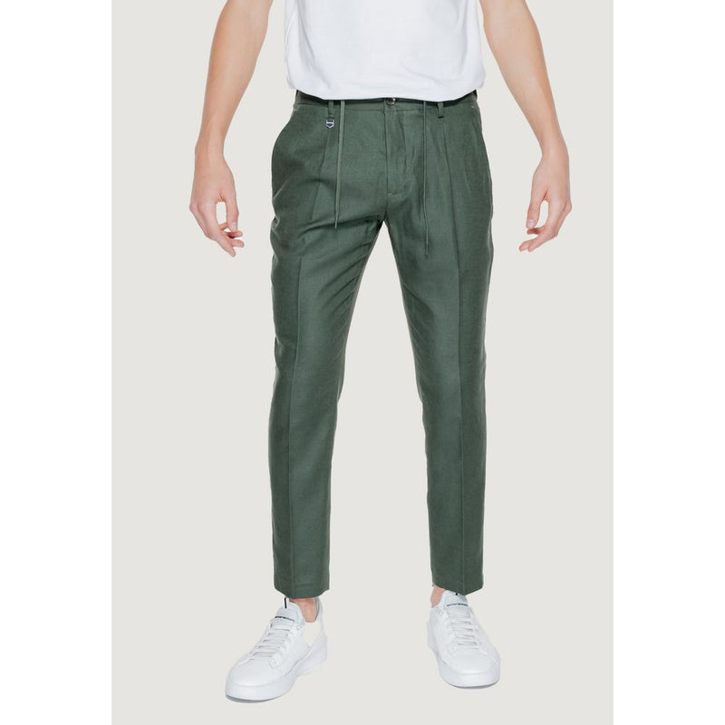 Green Linen Jeans & Pant Antony Morato