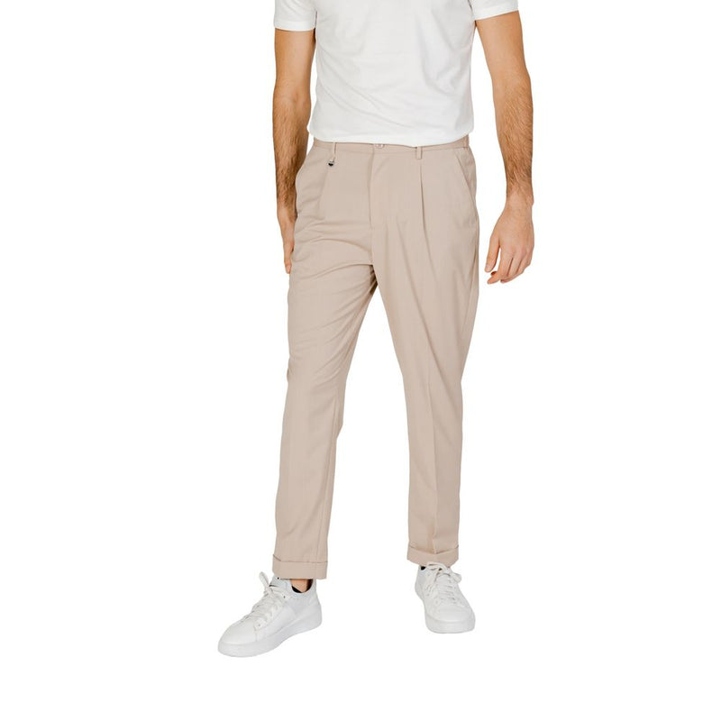 Beige Polyester Jeans & Pant Antony Morato