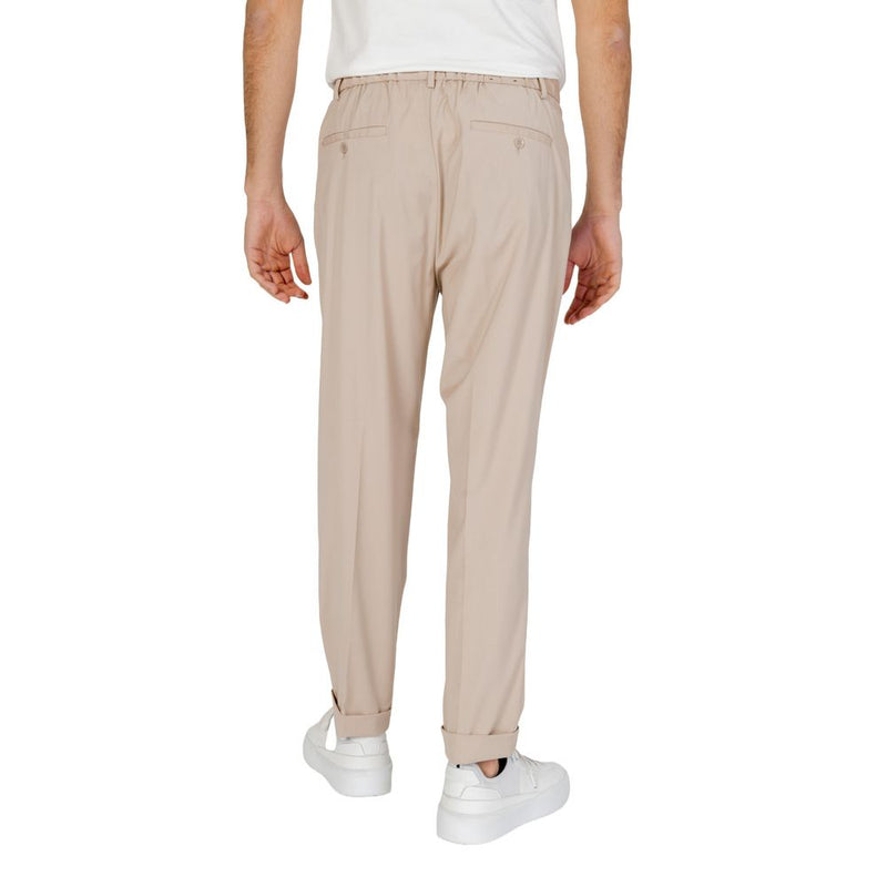 Beige Polyester Jeans & Pant Antony Morato