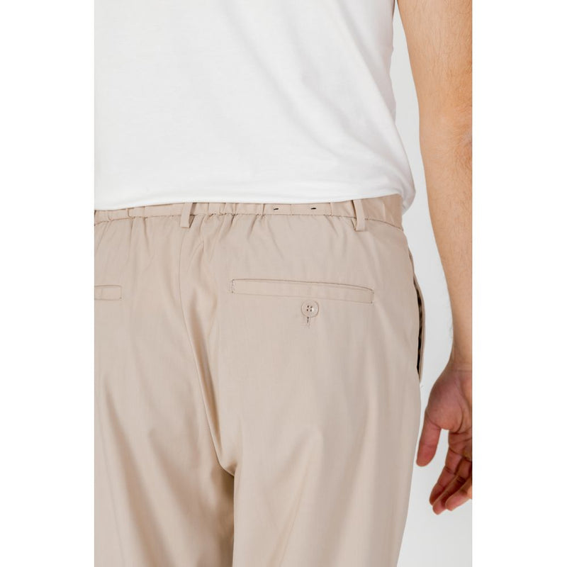 Beige Polyester Jeans & Pant Antony Morato