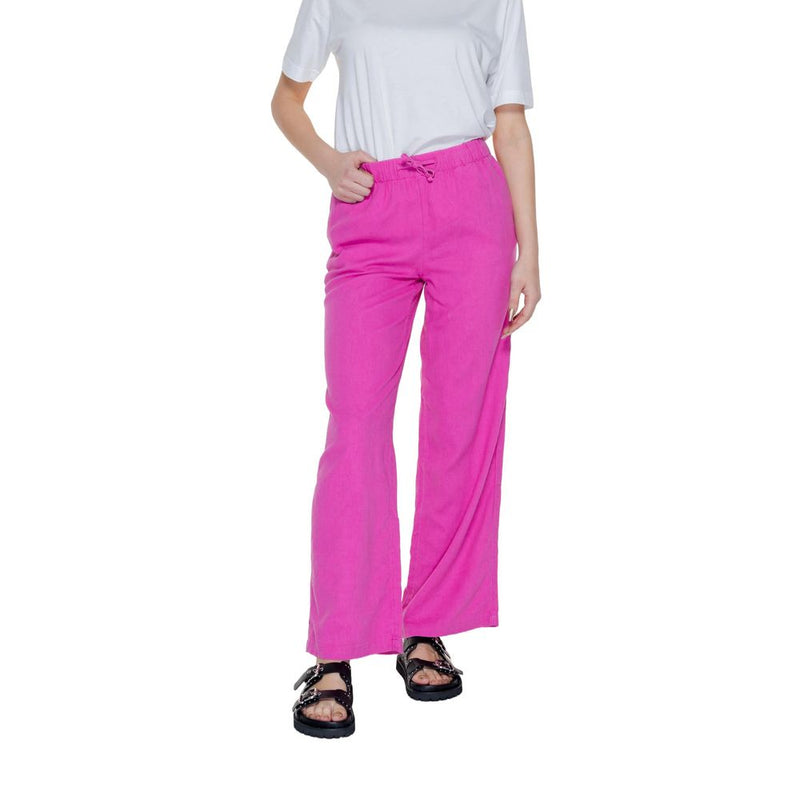 Pink Linen Jeans & Pant Only