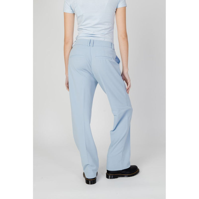 Blue Polyester Jeans & Pant Only