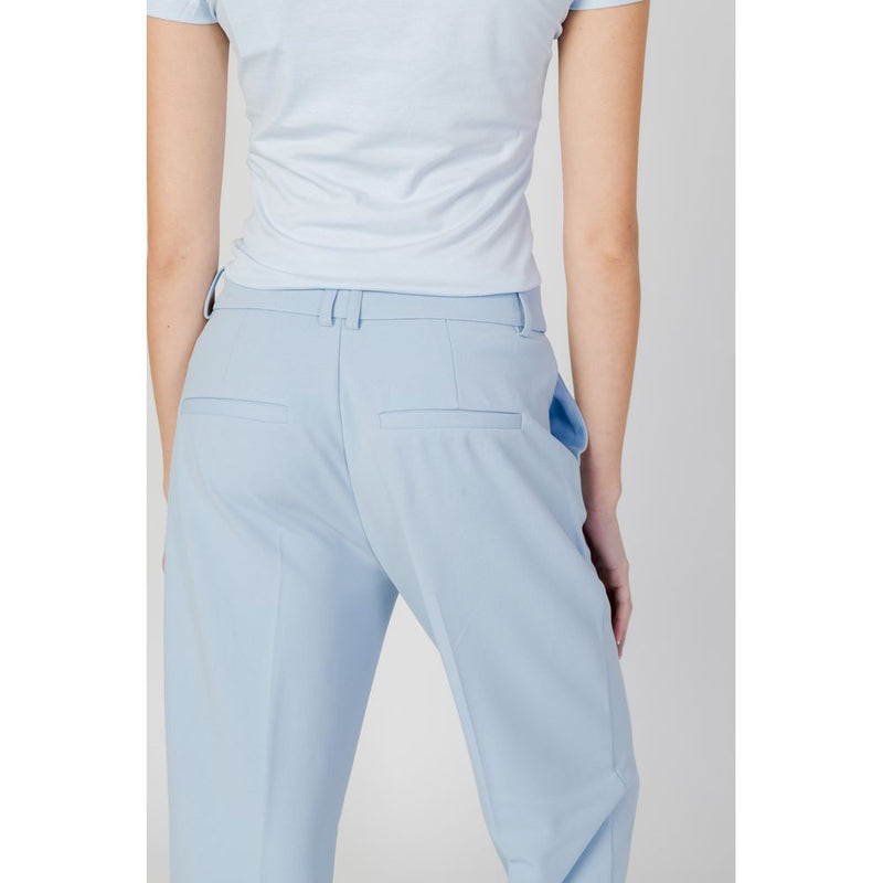 Blue Polyester Jeans & Pant Only