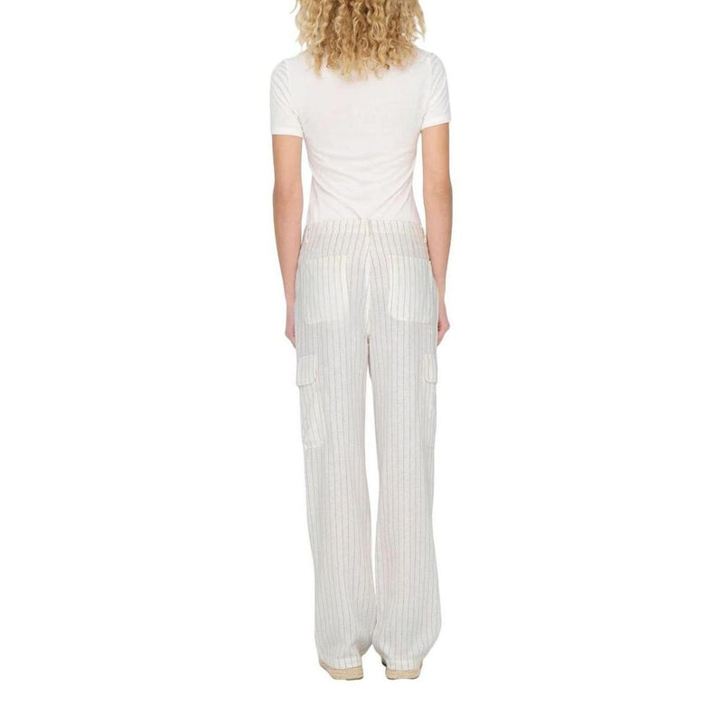 White Linen Jeans & Pant Only