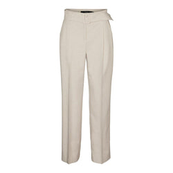 Gray Polyester Jeans & Pant Vero Moda