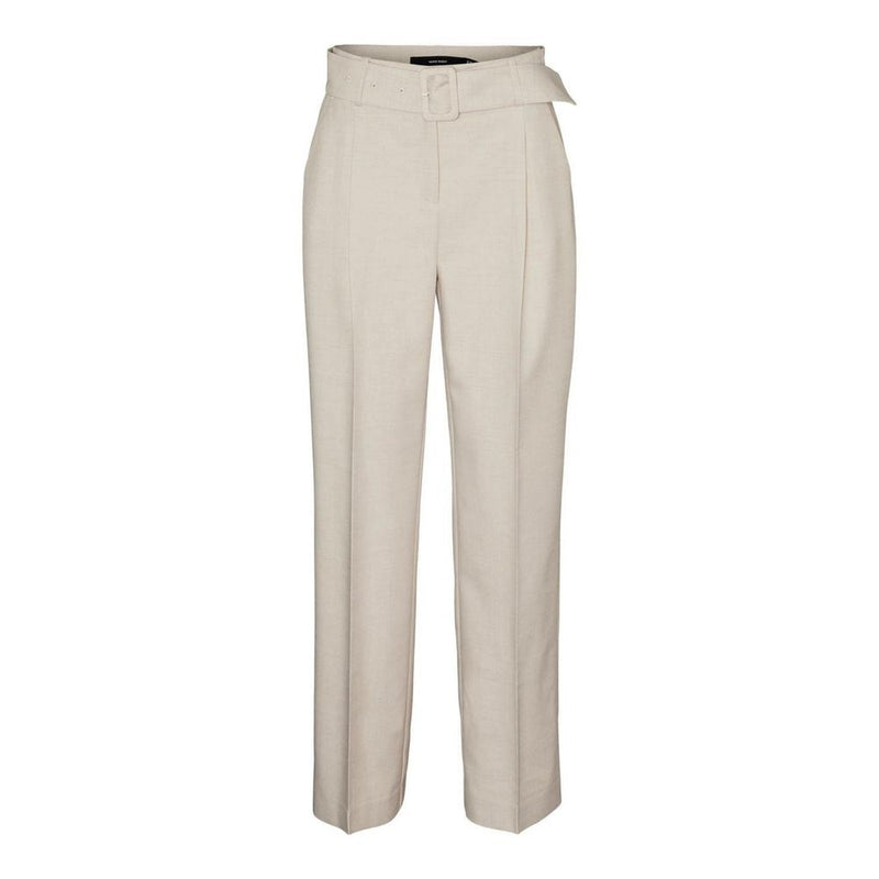 Gray Polyester Jeans & Pant Vero Moda