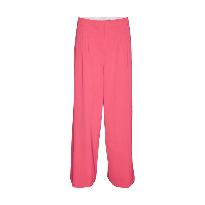 Pink Polyester Jeans & Pant Vero Moda