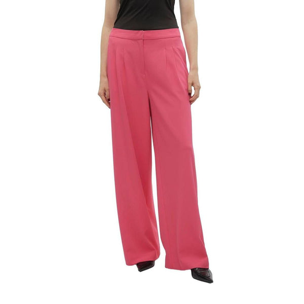 Pink Polyester Jeans & Pant Vero Moda