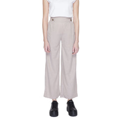 Gray Viscose Jeans & Pant Jacqueline De Yong