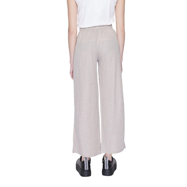 Gray Viscose Jeans & Pant Jacqueline De Yong