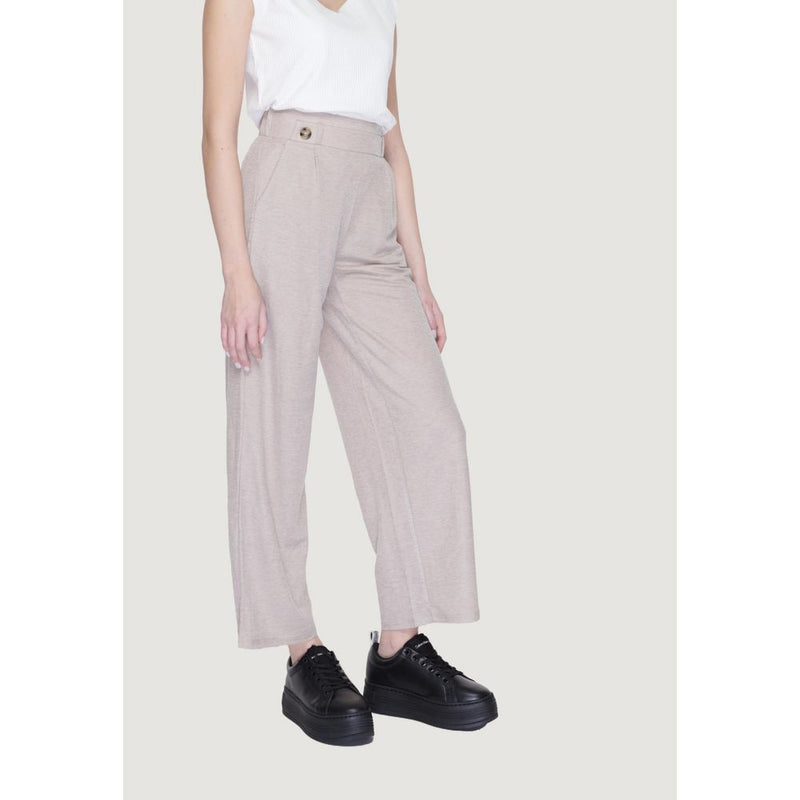 Gray Viscose Jeans & Pant Jacqueline De Yong