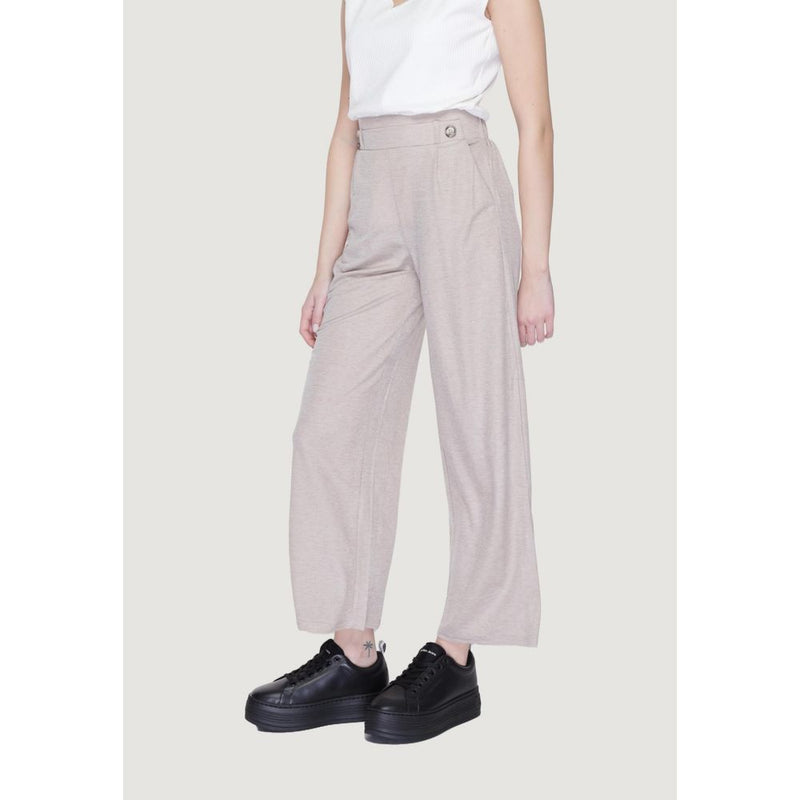 Gray Viscose Jeans & Pant Jacqueline De Yong