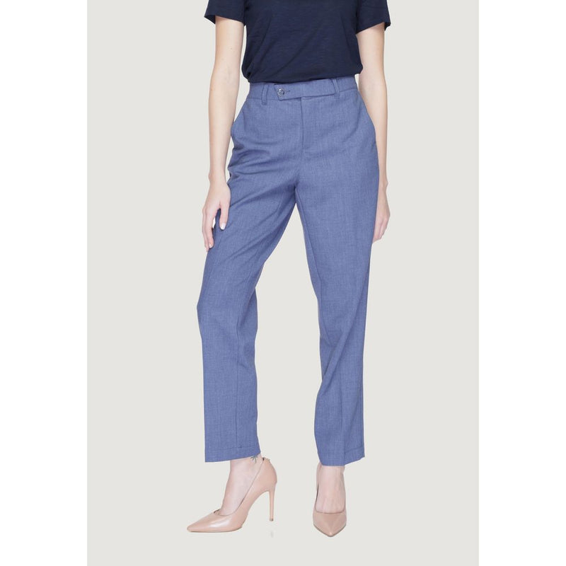 Blue Polyester Jeans & Pant Street One