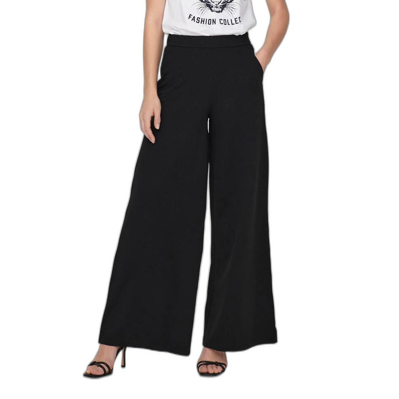 Black Recycled Polyester Jeans & Pant Jacqueline De Yong