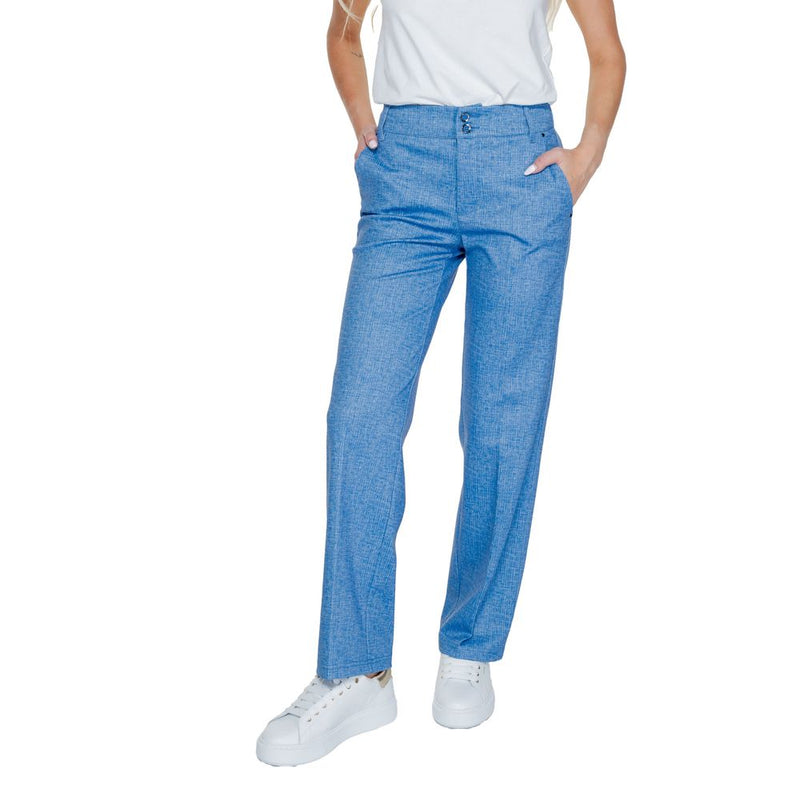 Blue Polyester Jeans & Pant Street One