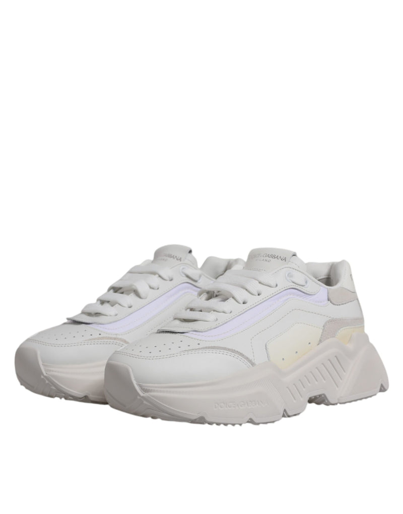 White Daymaster Low Top Sneakers Shoes Dolce & Gabbana