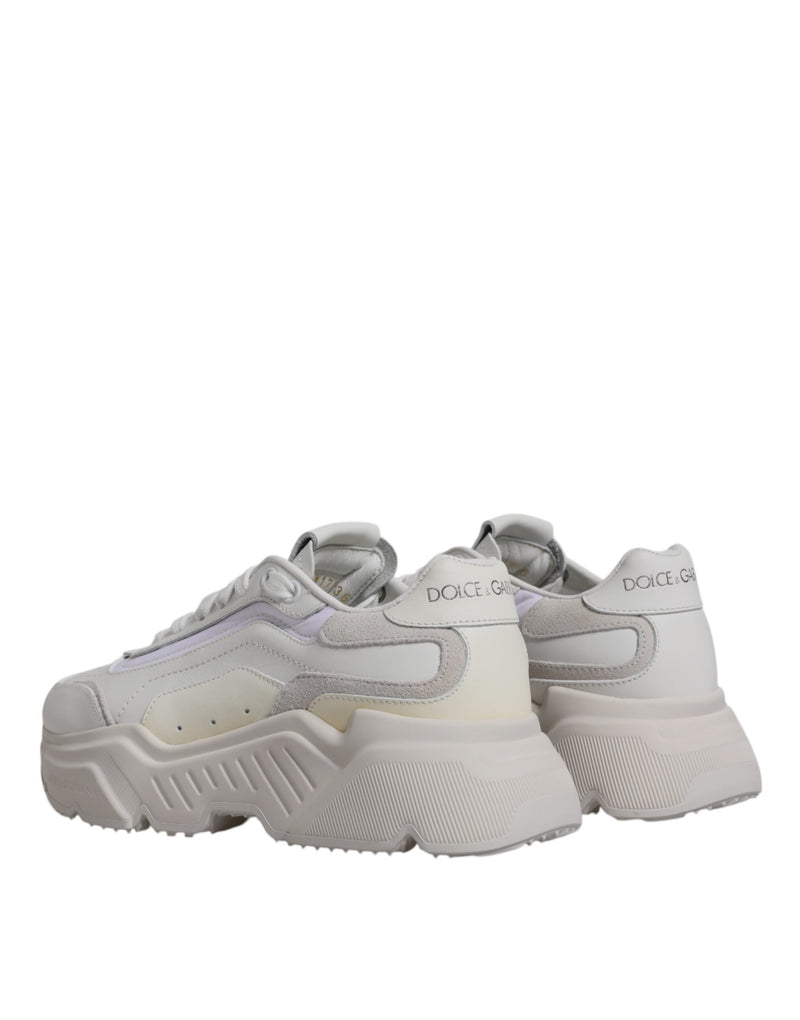 White Daymaster Low Top Sneakers Shoes Dolce & Gabbana