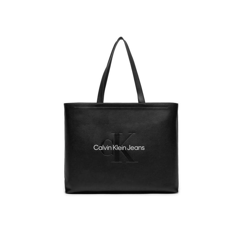 Black Polyethylene Handbag Calvin Klein Jeans