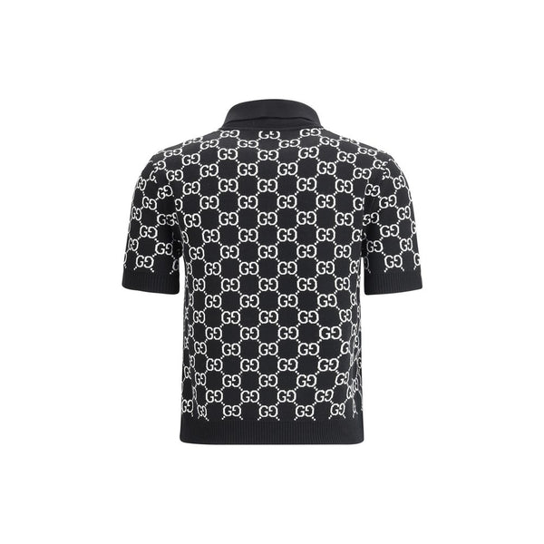 GG wool jacquard Polo Top Gucci