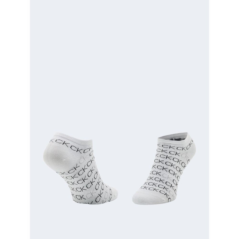 White Cotton Tights & Sock Calvin Klein