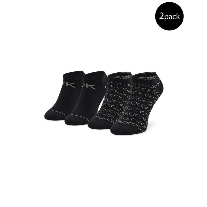 Black Cotton Tights & Sock Calvin Klein