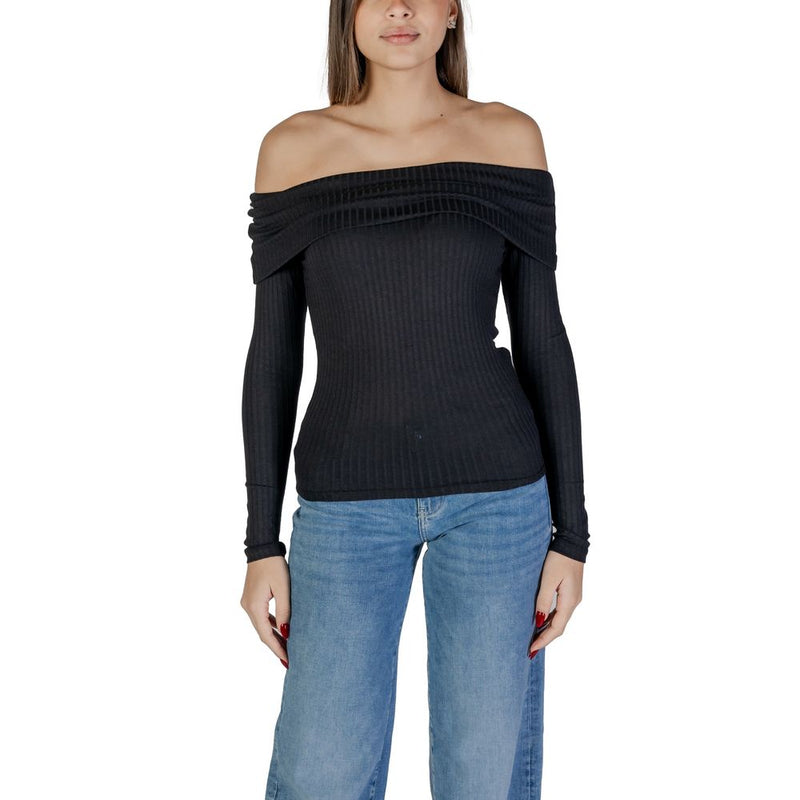 Black Viscose Tops & T-Shirt Jacqueline De Yong