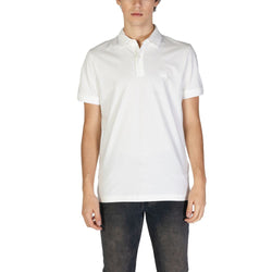 White Cotton Polo Shirt Hugo Boss