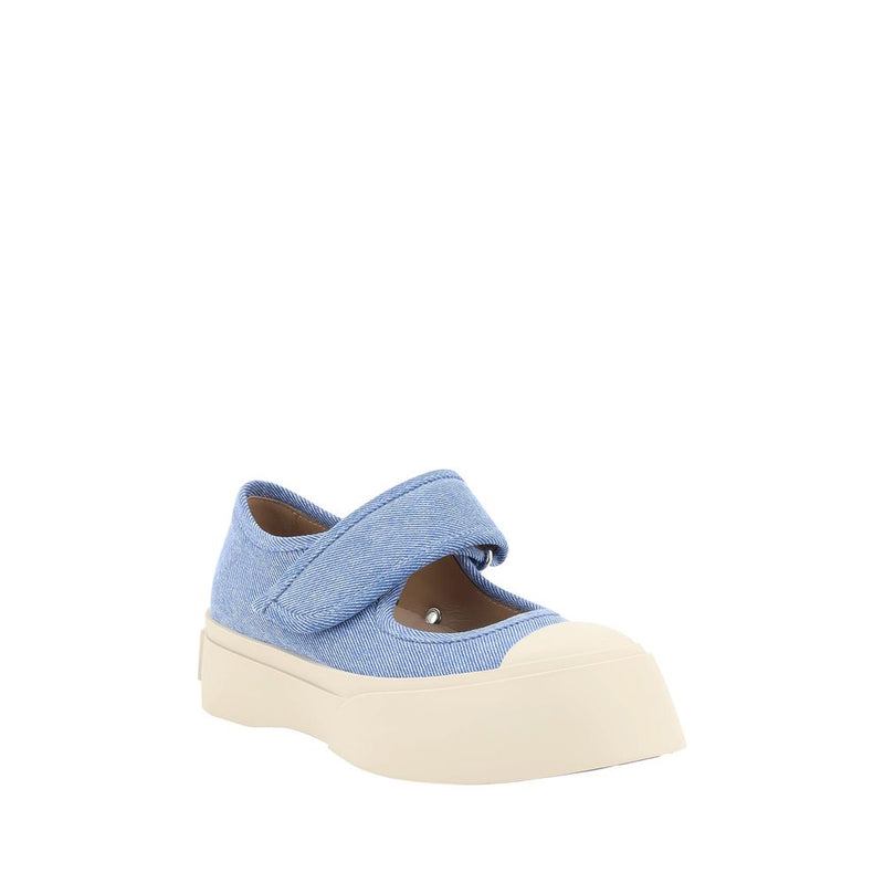 Denim Mary Jane Sneakers Marni