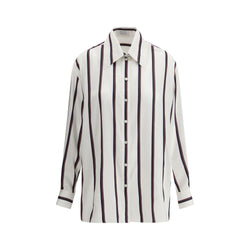 Silk Striped Shirt Alexander McQueen