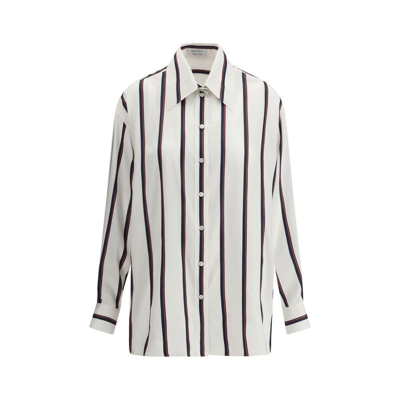 Silk Striped Shirt Alexander McQueen