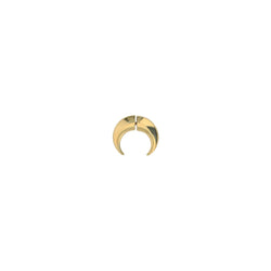 Crescent Moon Earring Marine Serre