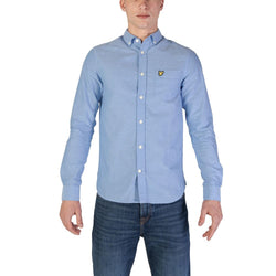 Blue Organic Cotton Shirt Lyle & Scott