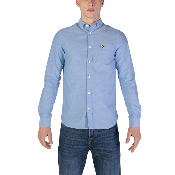Blue Organic Cotton Shirt Lyle & Scott