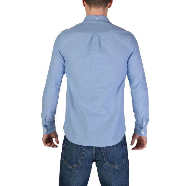 Blue Organic Cotton Shirt Lyle & Scott
