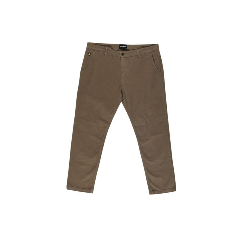 Beige Cotton Jeans & Pant Lyle & Scott