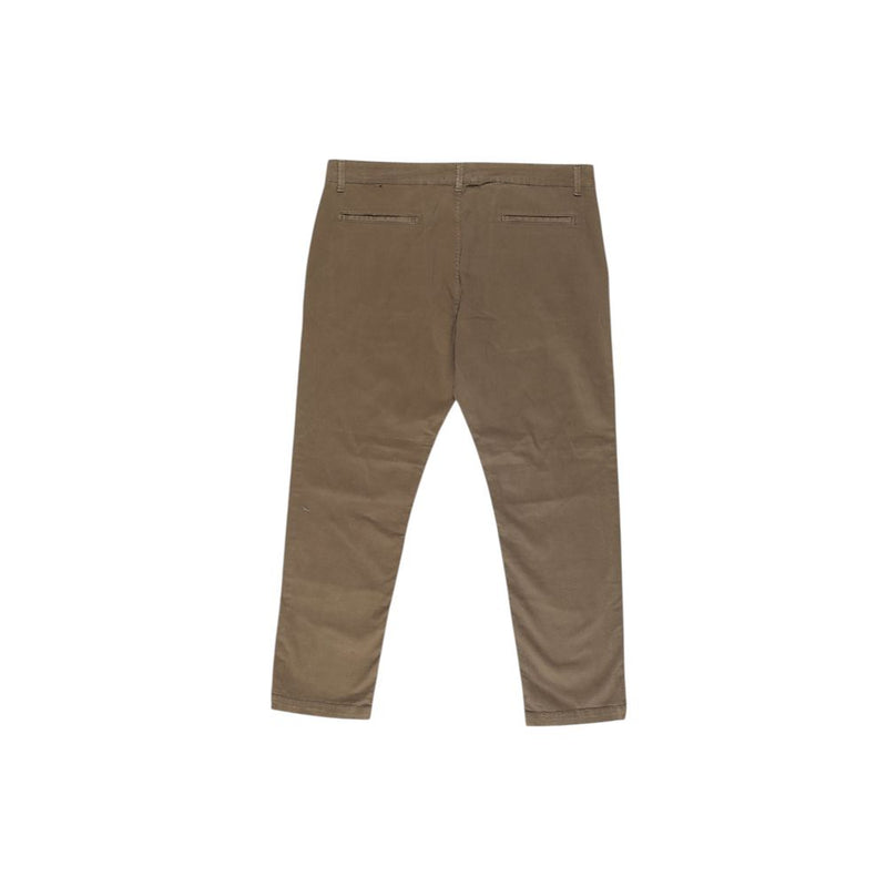 Beige Cotton Jeans & Pant Lyle & Scott