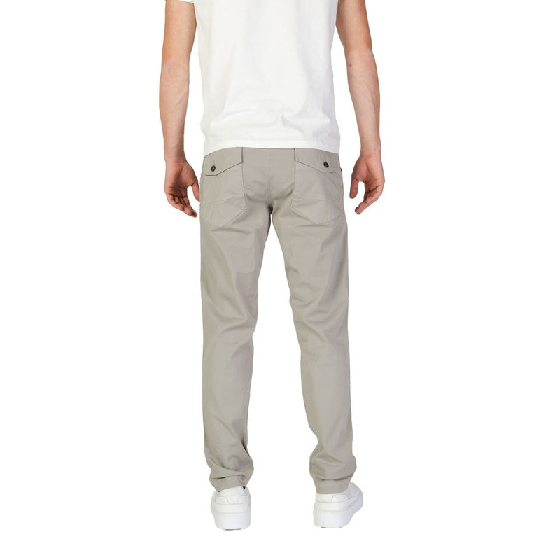 Gray Cotton Jeans & Pant Refrigiwear
