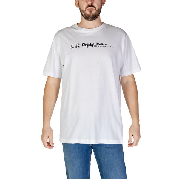 White Cotton T-Shirt Refrigiwear