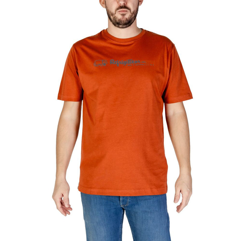 Red Cotton T-Shirt Refrigiwear